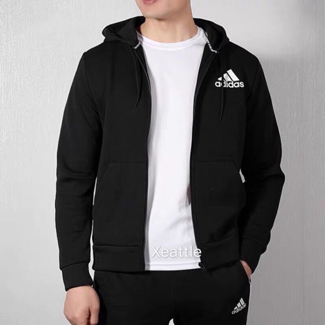 10 Color Adidas Jacket Hood With/zipper | Shopee Philippines