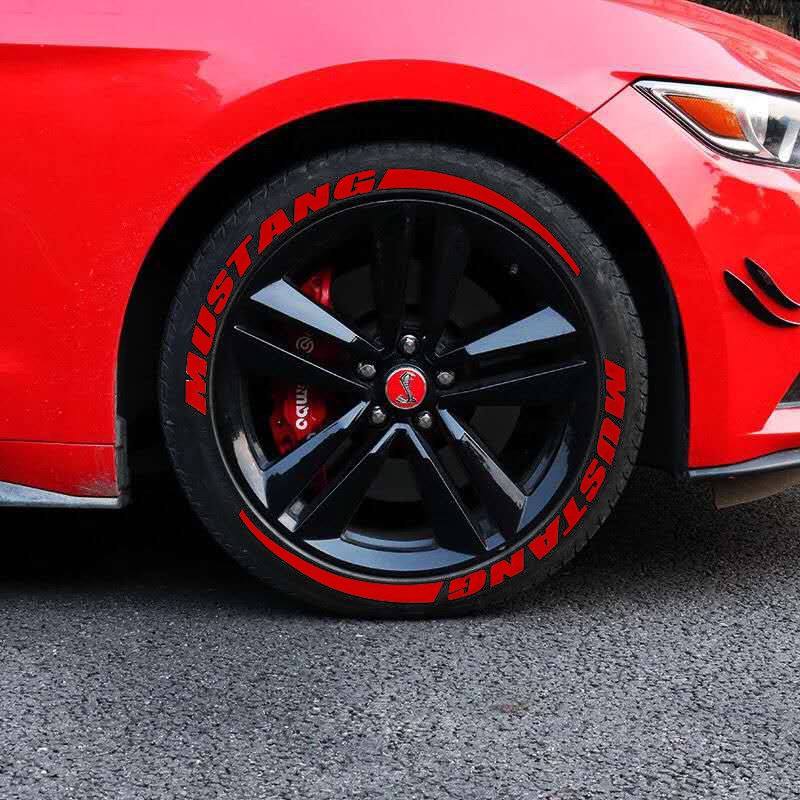 O-Z Red 27MM Car Motorcycle Bicycle Wheel Universal 3D Emblem Tire ...