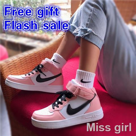 Lowest Price NIKE AJ Air Force 1 Ulzzang Women Sneakers High