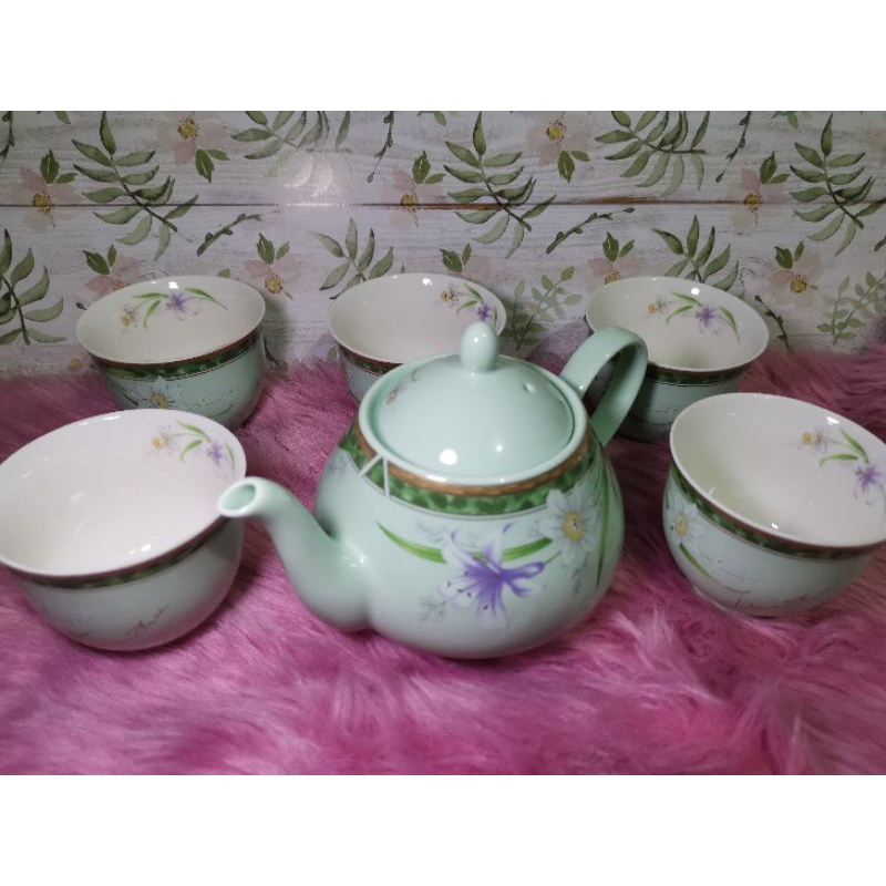 Patrizia Ricci Tea Set by Firenze Italia | Shopee Philippines