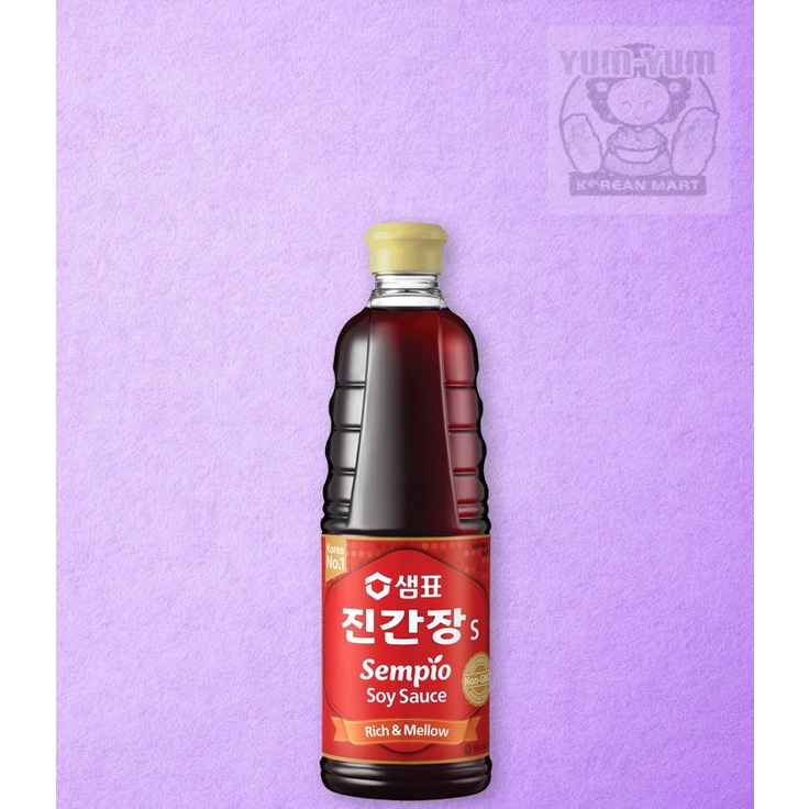 SEMPIO/DAESANG KOREAN SOY SAUCE RICH & MELLOW/JIN F3 200ML/500ML