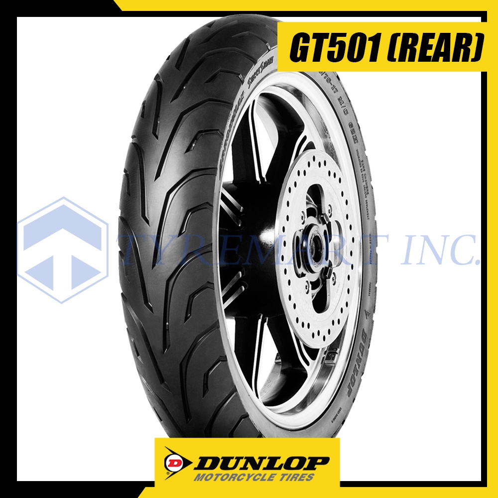 Dunlop Tires GT501 140/7017 66H Tubeless Motorcycle Tire (Rear