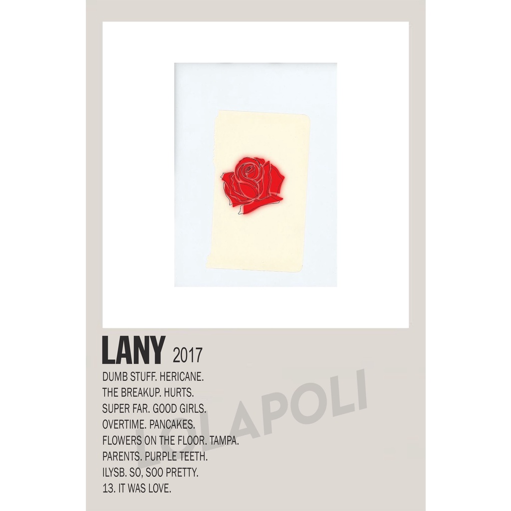 Lany Album Cover Poster LANY Shopee Philippines