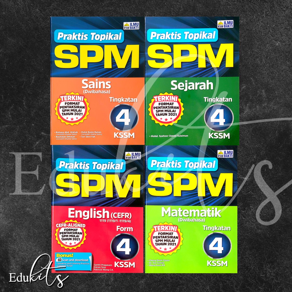 Practical Topical SPM ENGLISH, Science, History, Mathematics, BIOLOGY ...
