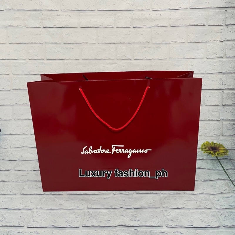 Salvatore ferragamo paper bag clearance