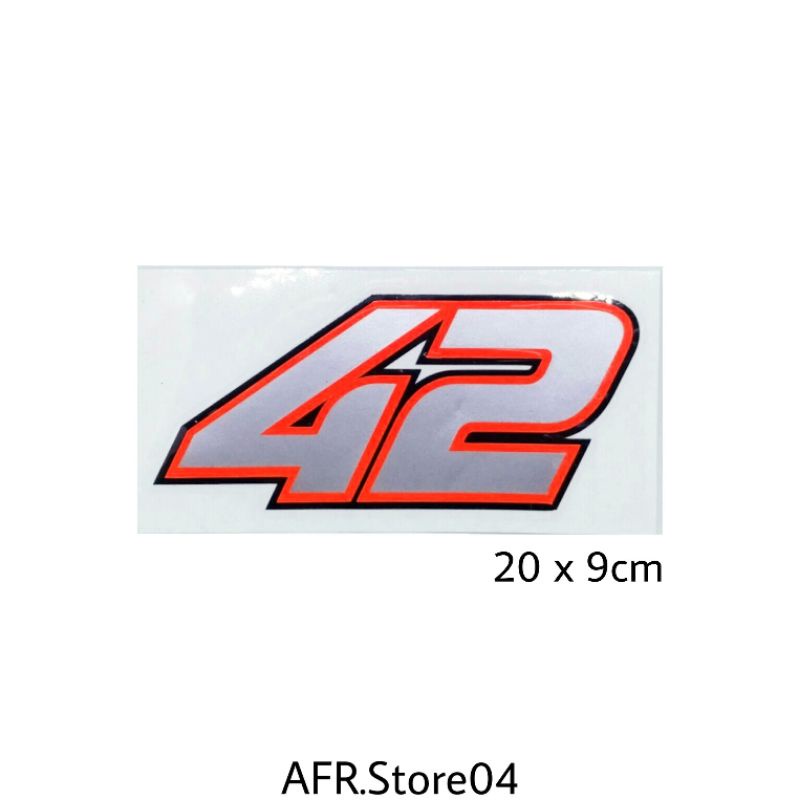 Sticker 42 Alex Rins | Shopee Philippines