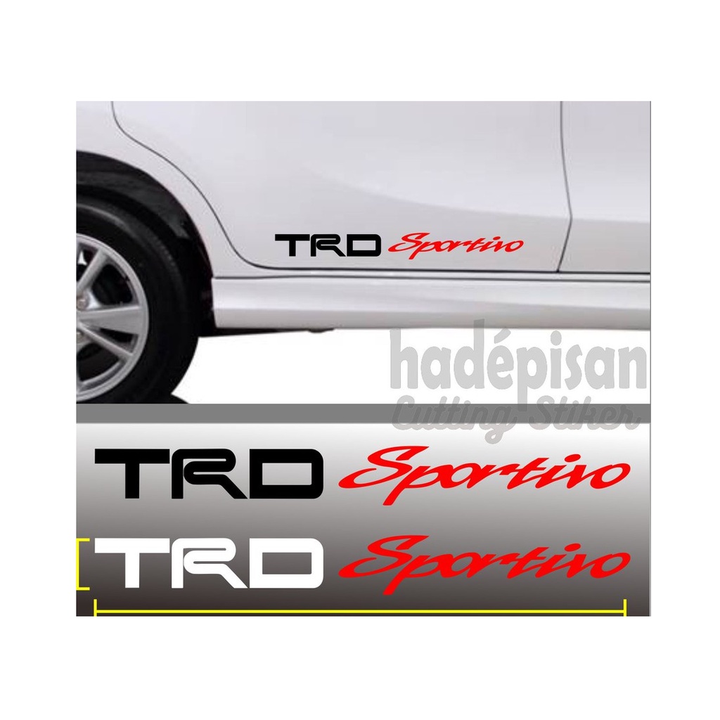 TRD Sportivo Car Stickers (1pc) | Shopee Philippines
