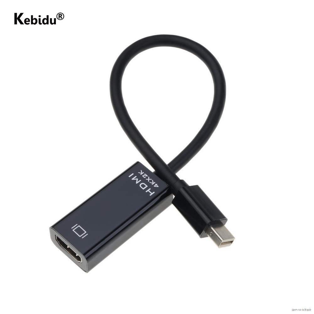Data line cable Mini DisplayPort to HDMI compatible Adapter 4K Mini DP