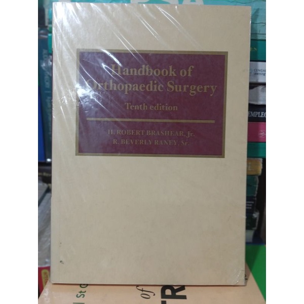 HANDBOOK OF ORTHOPEDIC SURGERY (NEW) | Shopee Philippines
