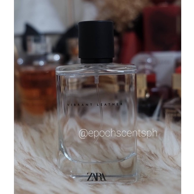 zara leather perfume for him