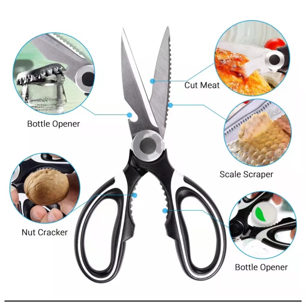 PANDA SCISSOR GUNTING GOOD FOR KITCHEN, SCHOOL, OFFICE MULTIFUNCTIONAL ...
