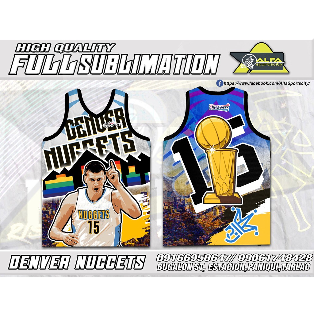 Denver NBA Concept 🏀 - Jersey Philippines Sublimation