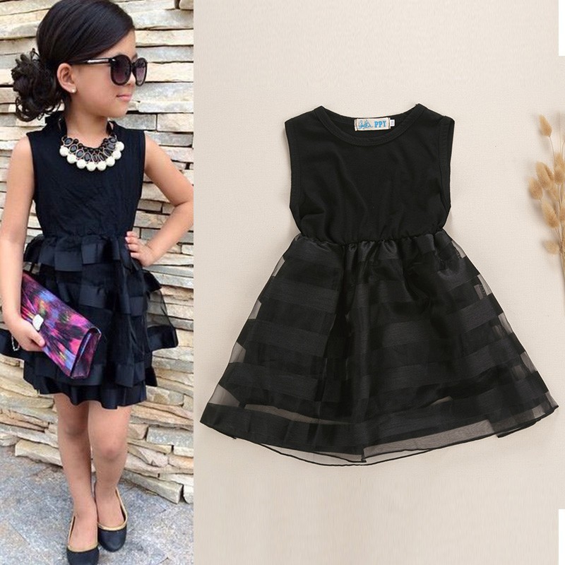Kids black formal dress store