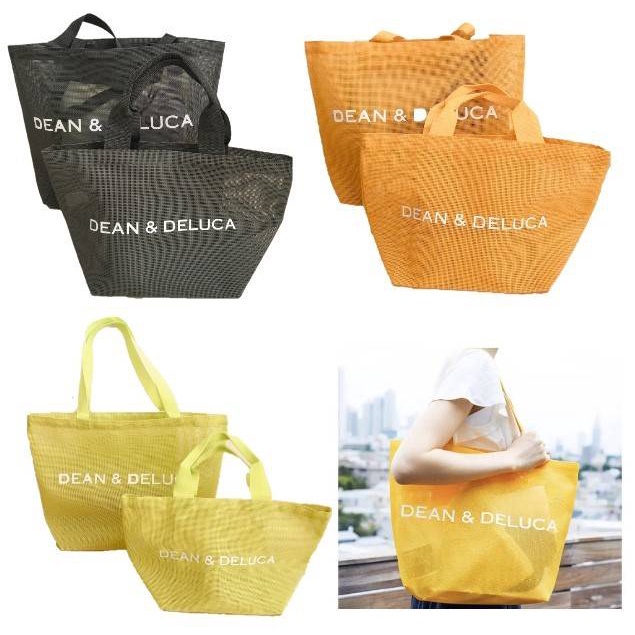 国内配送 DEAN&DELUCA CHARITY TOTE 2020 SIZE L CARAMEL YELLOW HIBISCUS 3 WAY TOTE BAG - DEAN & DELUCA HAWAII