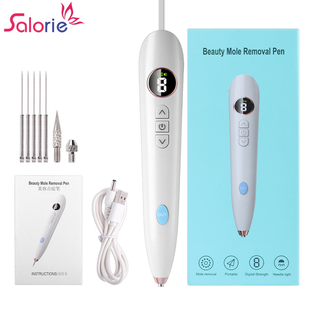 Salorie Laser Plasma Pen LCD Face Freckle Wart Tattoo Mole Spot Tag ...