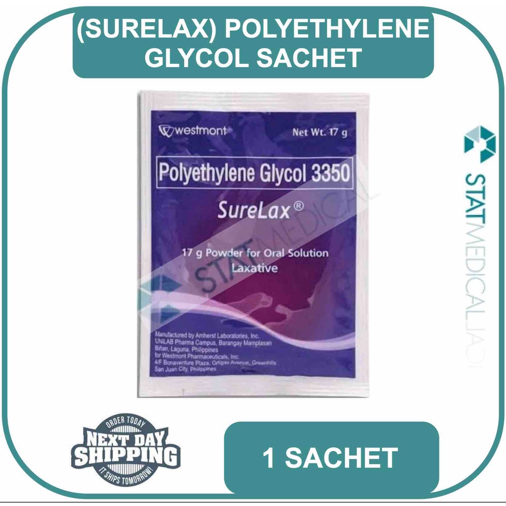 Surelax Powder Sachet 17g [1 sachet] | Shopee Philippines