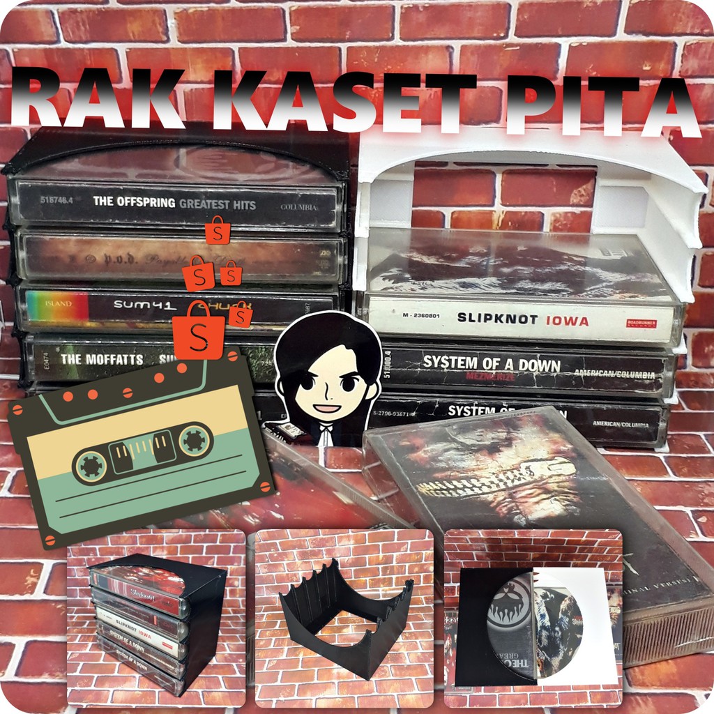 RIBBON CASSETTE RACK / PLACE | PLA MATERIAL USA | Shopee Philippines