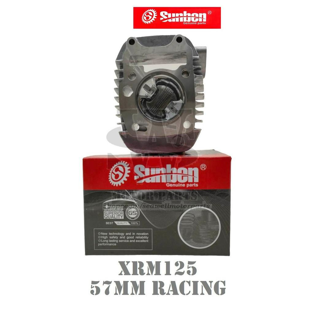 CYLINDER BLOCK SET SUNBEN XRM125/ WAVE125 57MM Shopee Philippines