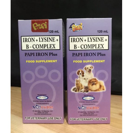 Papi Bion Papi Iron B Complex 120 ML NEW PACKAGING | Shopee Philippines
