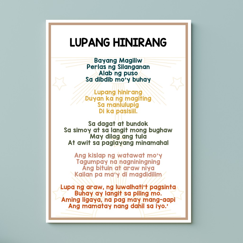 NEW2021Lupang Hinirang Panatang Makabayan Panunumpa sa Watatawat ...