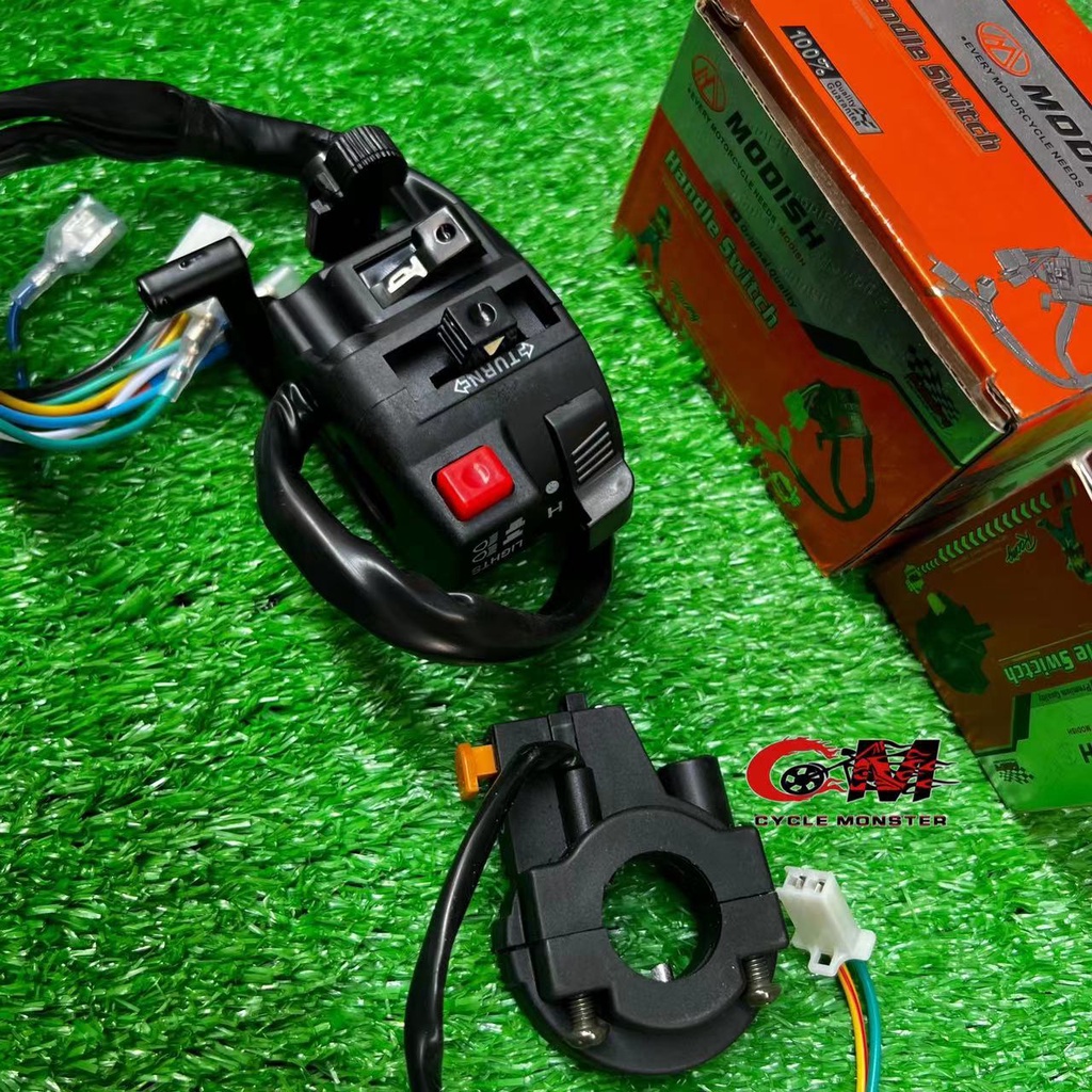 MODISH HANDLE SWITCH SET XRM BLACK OEM QUALITY | Shopee Philippines