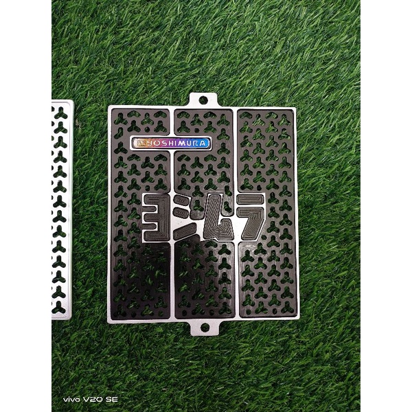 CNC Yoshimura Radiator cover Raider 150 Fi | Shopee Philippines