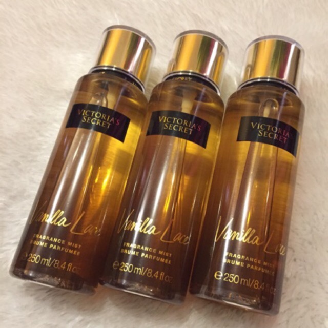 AUTHENTIC VICTORIA S SECRET Vanilla Lace Body Mist 250ml Shopee