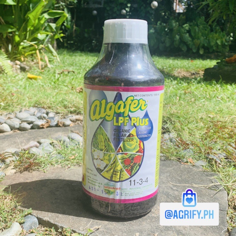 Algafer LPF Plus Organic Foliar Fertilizer 1000ml | Shopee Philippines