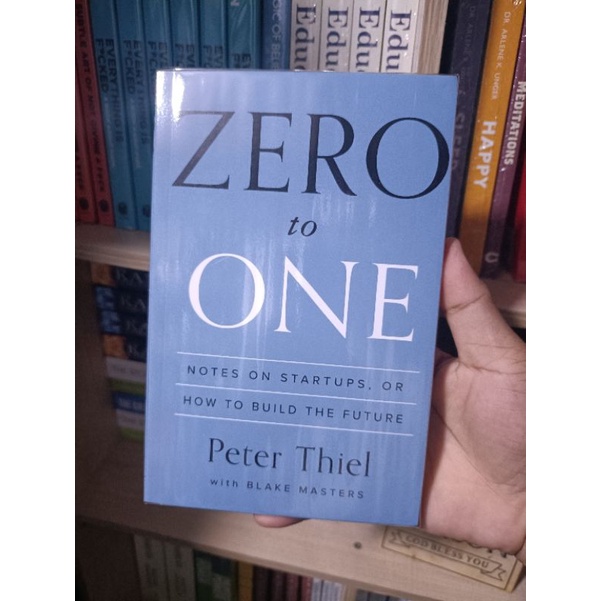 ZERO TO ONE by PETER THIEL (authentic/brandnew) | Shopee Philippines