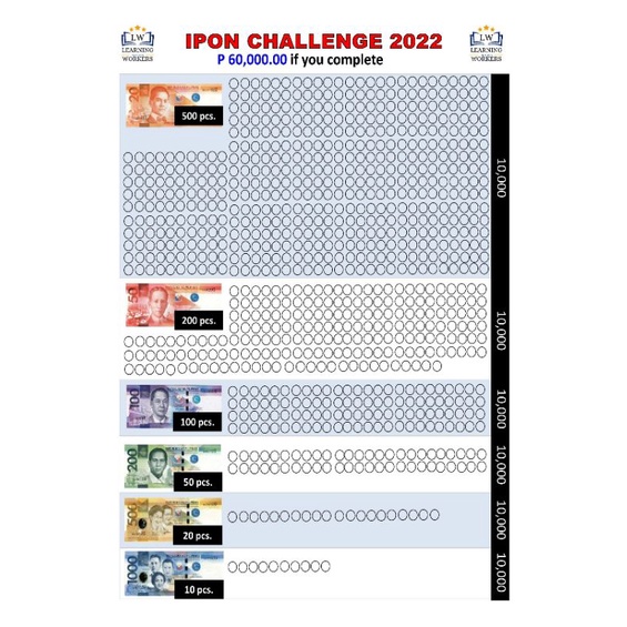 IPON CHALLENGE 2025 (CHART ONLY) Shopee Philippines