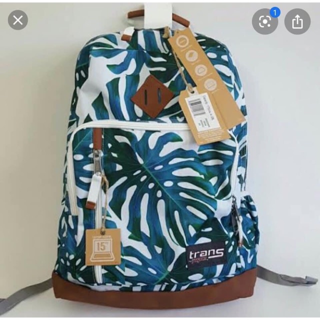 Jansport backpack palm outlet leaves