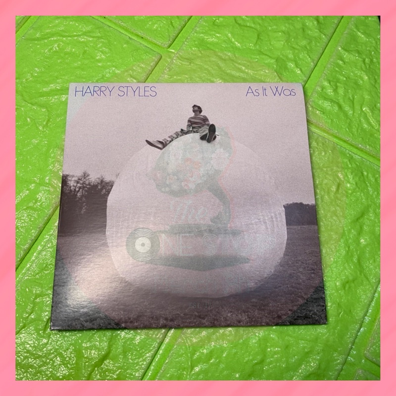 Harry Styles As It Was Cd Single Hand Numbered Shopee Philippines 1324