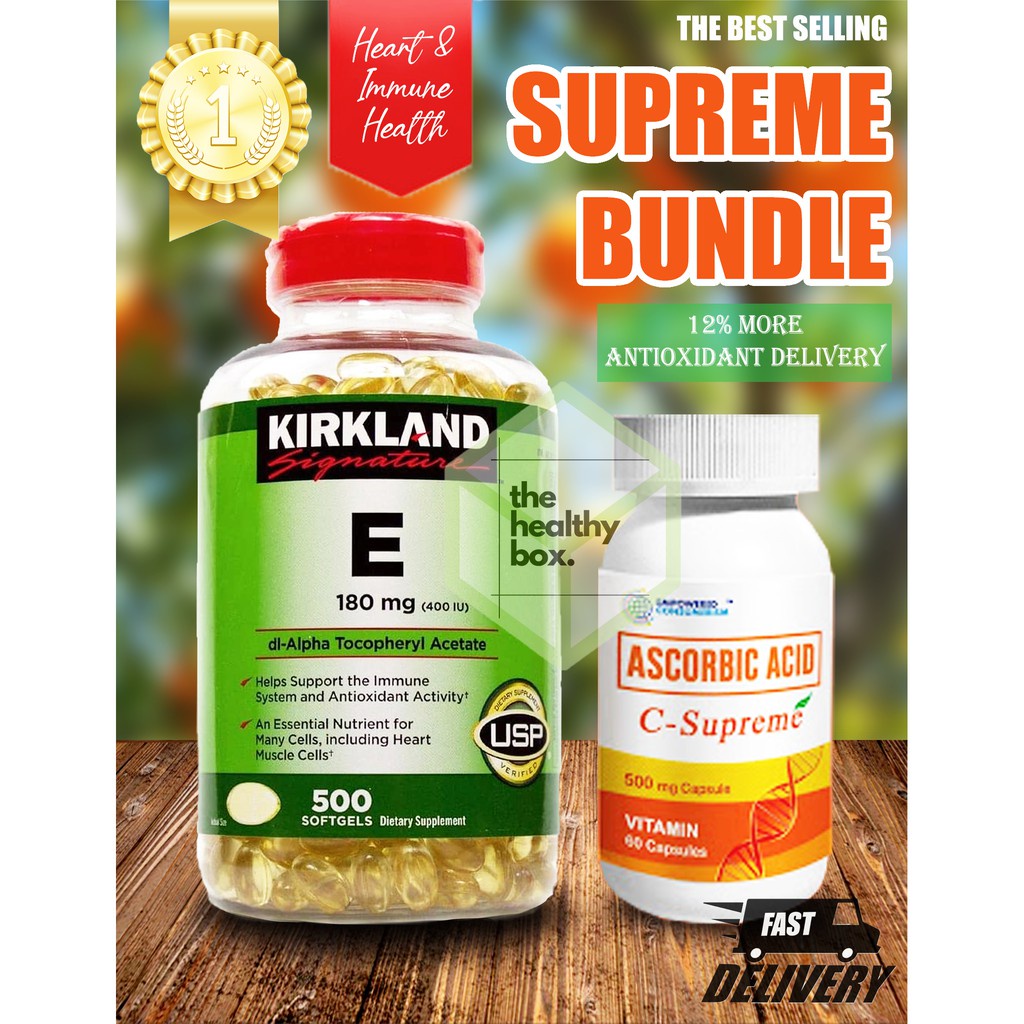 Vitamins SnR/Landers Vitamin E [Expiration Yr 2024/2026] and CSupreme