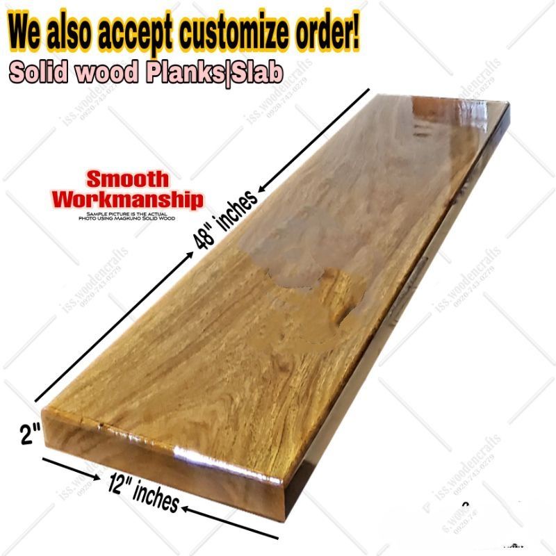 Magkuno Wooden Plank Shopee Philippines