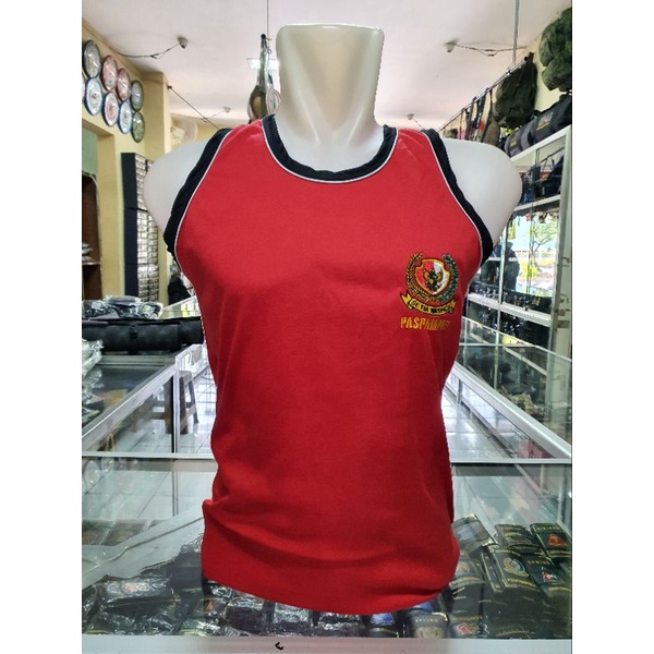 MERAH Red singlet Shirt | Singlet Logo | Army singlet | Singlet ...