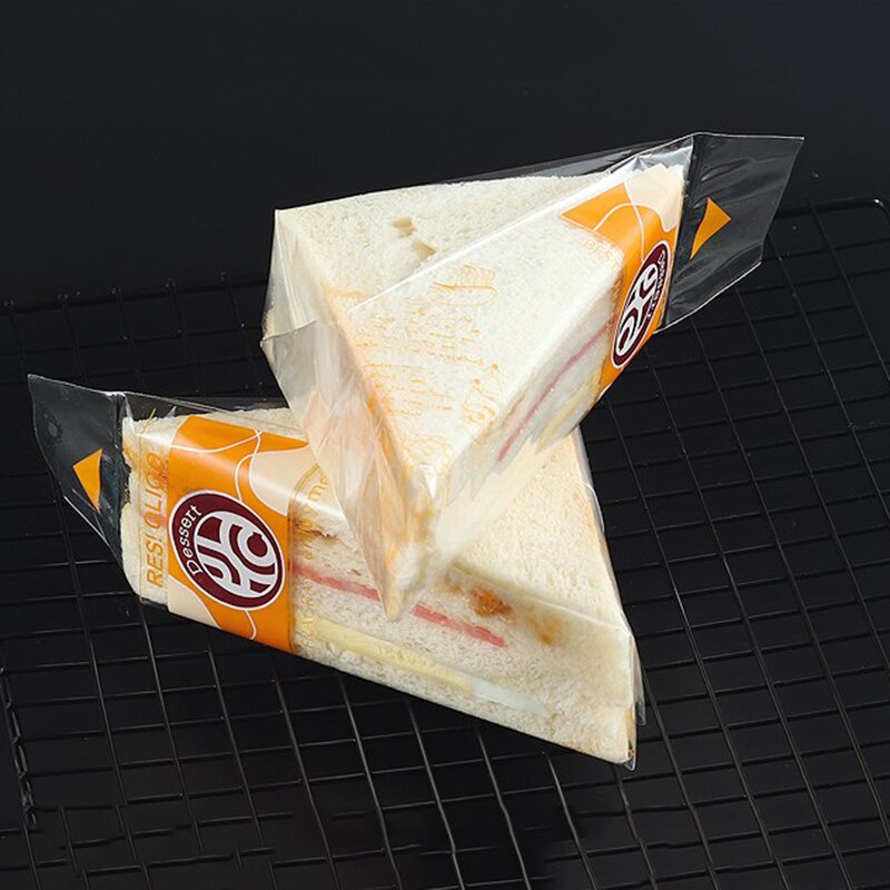 Triangular Sandwich Plastic Packaging contains 400 pcs | Shopee Philippines