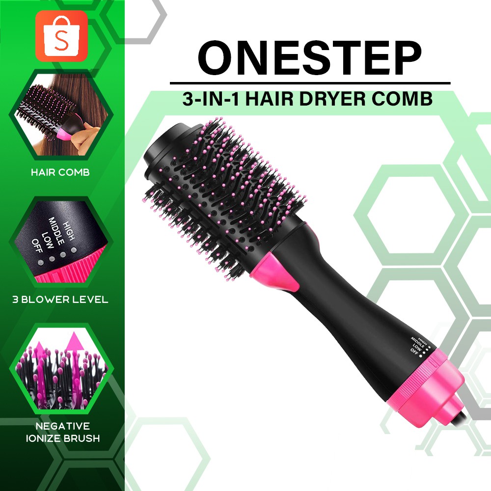 Shopee hair hotsell brush straightener