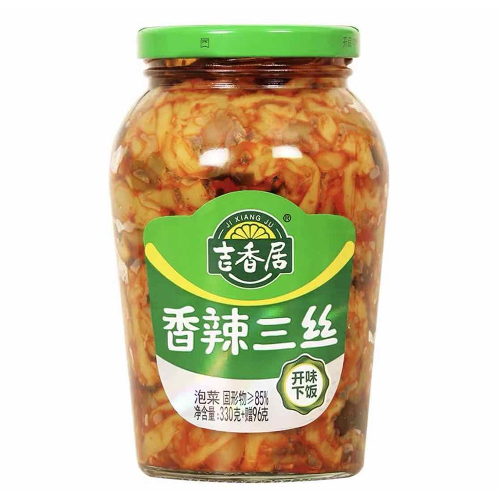 STF JiXiangJu Spicy ChaoSanSI Pickles Chinese Famous food Brand Perfect