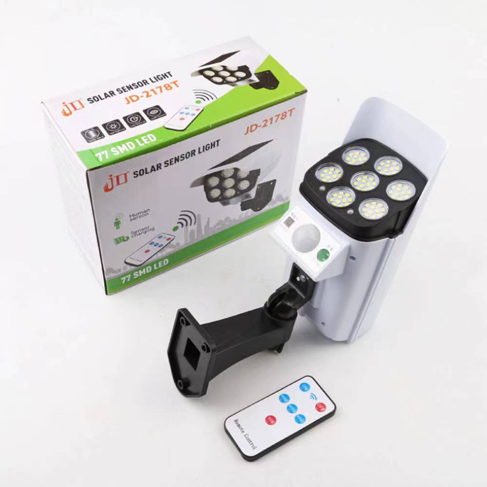 JLP-2178 SOLAR SENSOR LIGHT 77 SMD LED | Shopee Philippines