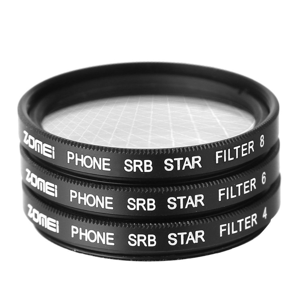 XT-XINTE 37mm Clip-On 3 in 1 Universal Phone Camera Star Cross Twinkle ...