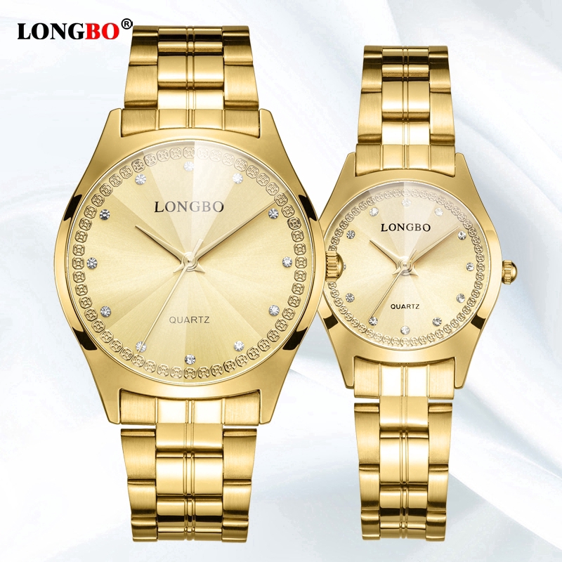 Longbo gold outlet watch price