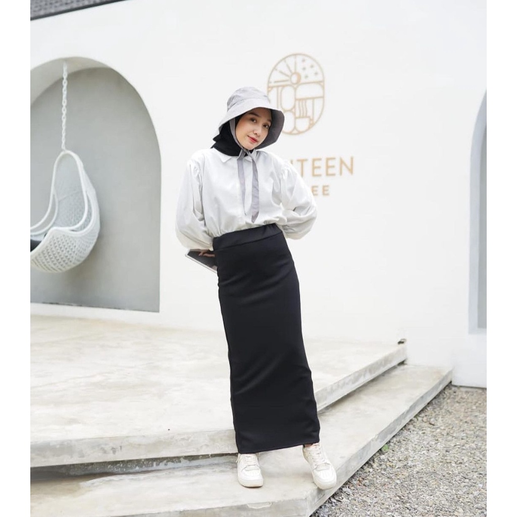 Long Span Skirt Without Slit | Span Skirt | Pencil Skirt Without Back ...