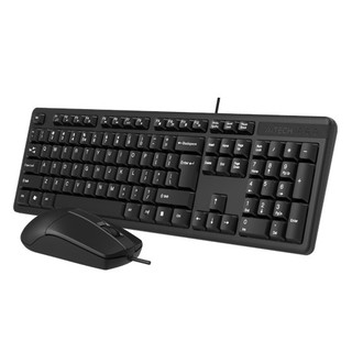 A4Tech Krs-3330 Multimedia Fn Desktop Wired Kb Plus Mice USB Black ...