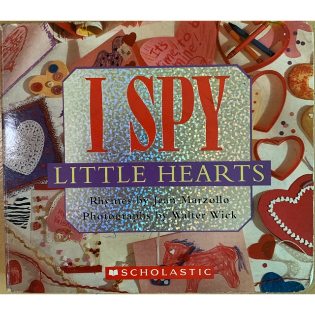 I Spy Little Hearts: A Book of Picture Riddles (Hardbound) | Shopee ...