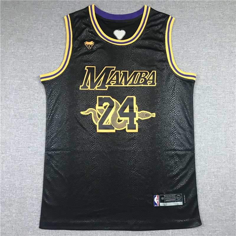 Basketball Uniform Sports Top Vest NBA New Style Lakers Jersey 24 Mamba ...