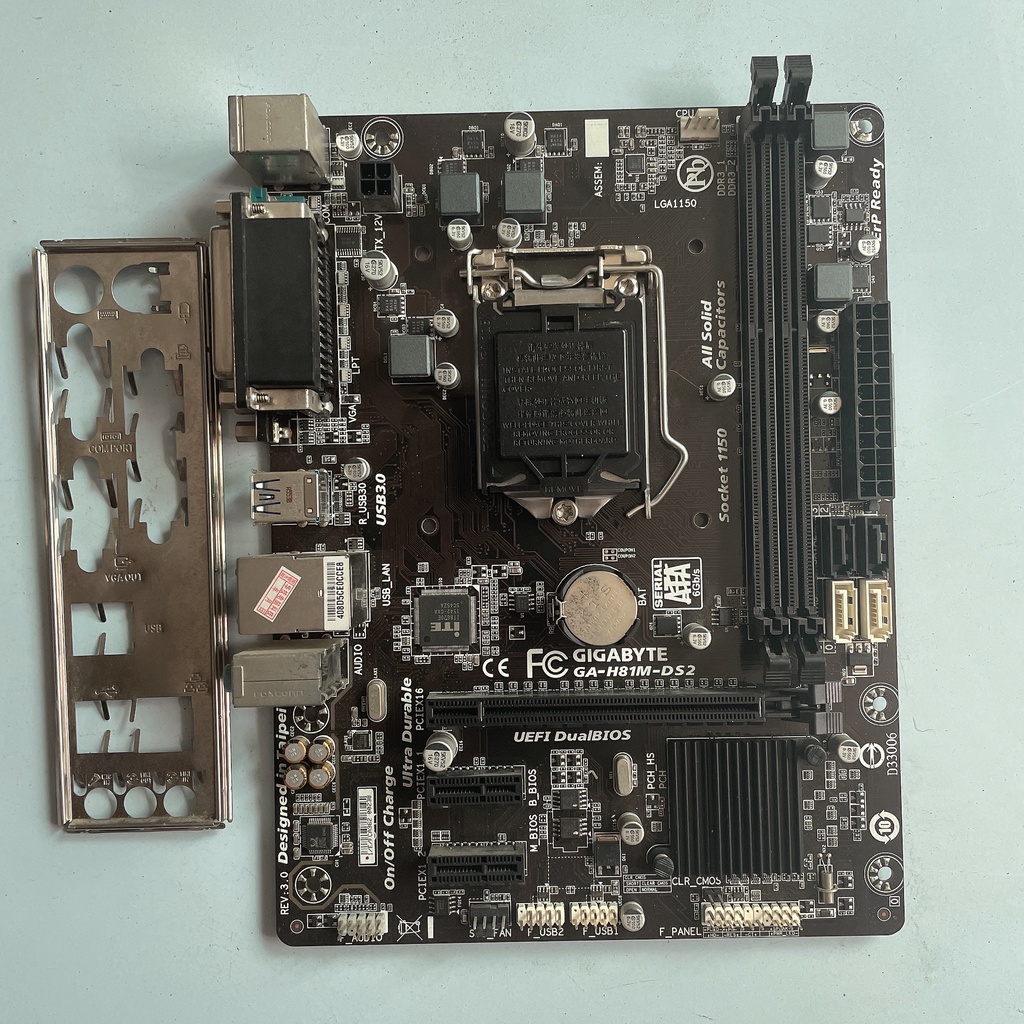 GIGABYTE GA-H81M-S1 Desktop Motherboard H81 Socket LGA 1150 H81M