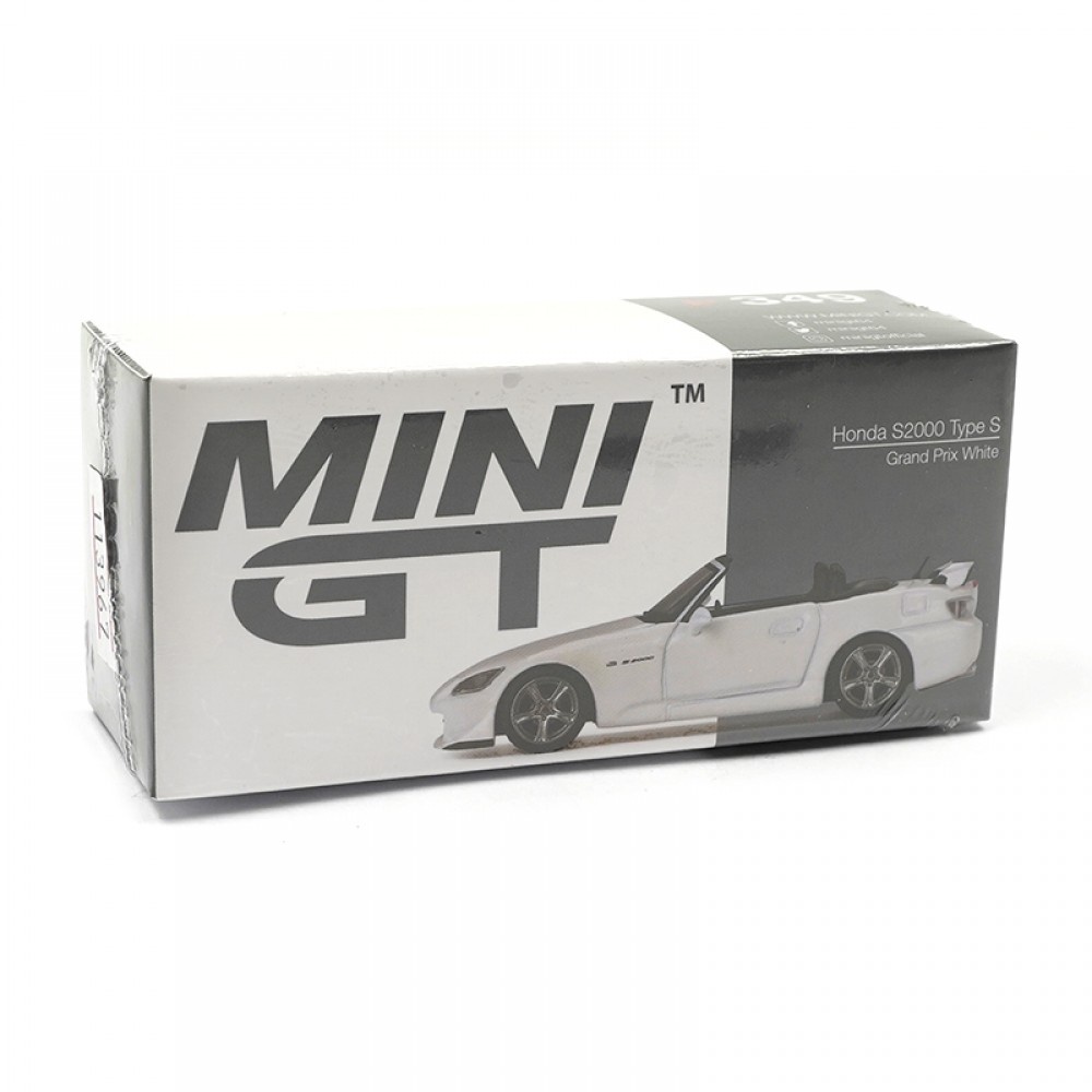 Mini GT MGT00349-R 349 1/64 Honda S2000 AP2 Type S Grand Prix White RHD ...