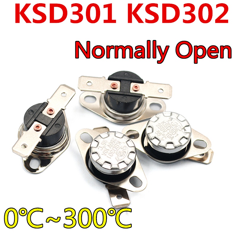 KSD302 10A 250V 0300 Degree Ceramic KSD301 Normally Open Temperature