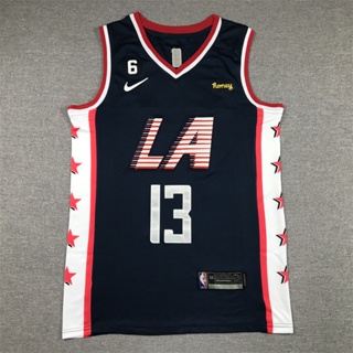 Los Angeles Clippers Paul George 2020 White City Edition Jersey