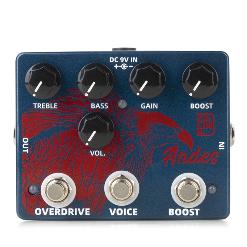 Caline DCP-07 Brigade Dual Overdrive Pedal De Efecto Para Guitarra